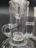 9" Clear Klein Recycler Bong-Avernic Smoke Shop