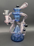 9" Multi Slit Dual Recycler Bong-Avernic Smoke Shop