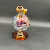 Playful Creatures Ball Glass Water Pipe | 6"-Avernic Smoke Shop