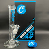 Cookies Original Straight Tube Glass Water Pipe - 13.25"