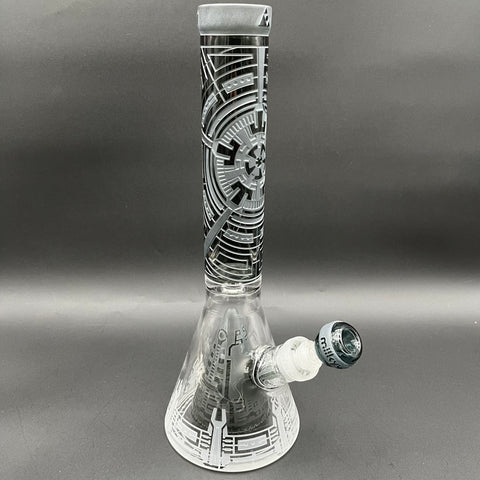 Milkyway Glass "Nuclear Reactor" Pyramid Beaker