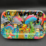 Pulsar Rolling Tray | Garden of Cosmic Delights | 11" x 7"