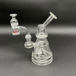 Toxic Glass 6" Pyramid Sidecar Set - Avernic Smoke Shop