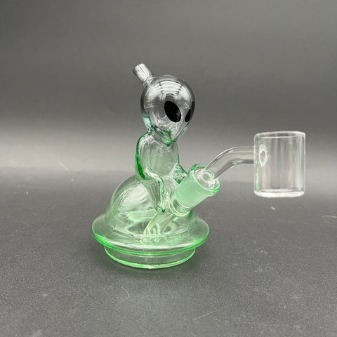 Interstellar Traveler Glass Dab Rig | 5" | 14mm F