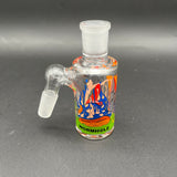 Psychedelic Mushroom Dry Ash Catcher - 14mm 45°