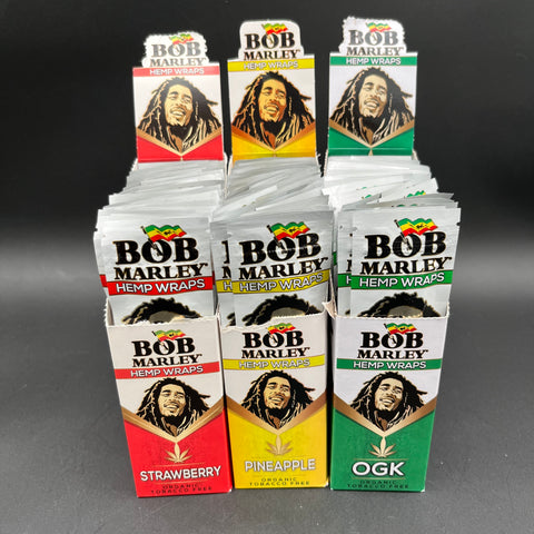 Bob Marley Hemp Wraps - 2pk