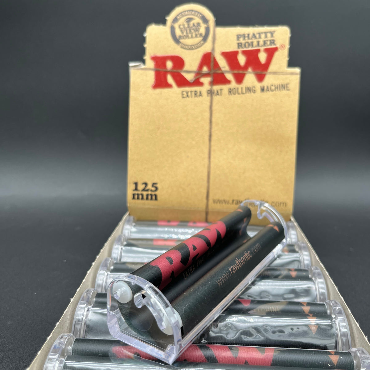 RAW PHATTY 6x125mm Extra Phat Rolling Machine - Extra Wide Roller For Larger Rolls