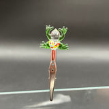 Assorted Glass Joint Roach Clip | 3"