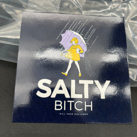 Kill Your Culture "Salty Bitch" Sticker - 4x4"