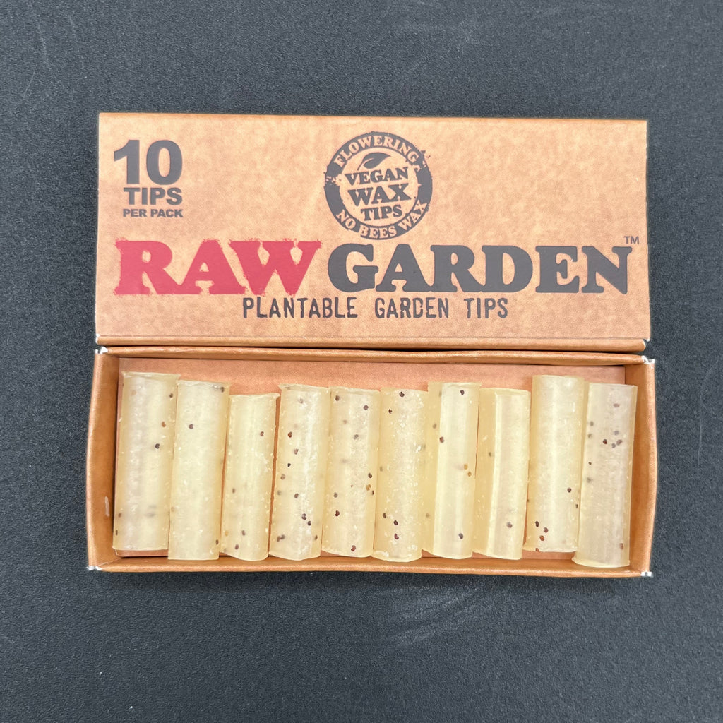 raw flower seed tips RAW Plantable Garden Tips