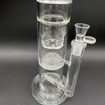 Pulsar Triple Treat Glass Water Pipe | 17" | 18mm