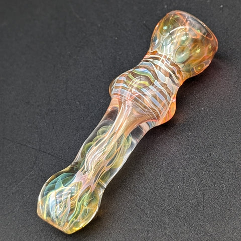 Mako Glass Fumed Chillum Pipe