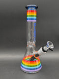 aLeaf Pride Glass Beaker Water Pipe | 10"