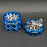 Aluminum Lightning Crank Grinder 63mm-Avernic Smoke Shop