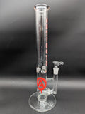 Antidote Glass 16" Inline Straight Tube - Red