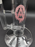 Antidote Glass 16" Inline Straight Tube - Red