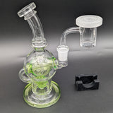 Bear Quartz Sphere Dab Rig Set