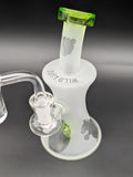 Bear Quartz Wildlife ARC Sandblasted Dab Rig Set