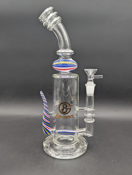 Big Mom Glass 12" Horn Inline Bong