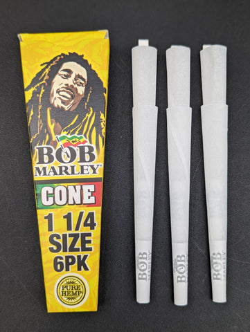 Bob Marley Pre-Rolled Hemp Cones | 1 1/4 | 6pc