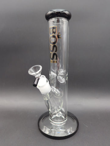 Boss Glass 12" Straight Tube Bong