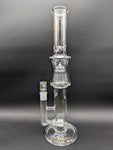 Bougie Glass 18" Big Boy Dual Perc Tube