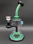 Bougie Glass 9" Full Color Water Pipe