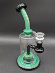 Bougie Glass 9" Full Color Water Pipe