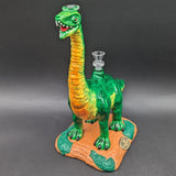 Brachiosaurus Dinosaur Bong - Glass and Resin-Avernic Smoke Shop