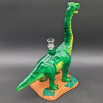 Brachiosaurus Dinosaur Bong - Glass and Resin-Avernic Smoke Shop