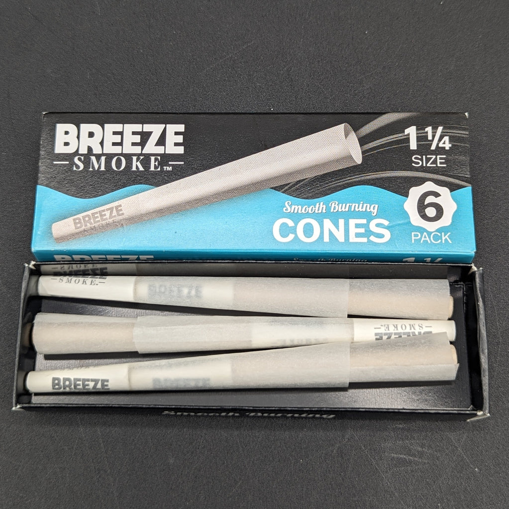 Breeze Smoke Paper Cones 1 1/14 Avernic Smoke Shop Breeze Smoke Paper Cones 1 1/14 Avernic Smoke Shop