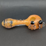 Busy Bumble Bee Glass Spoon Pipes | 4"-5"-Avernic Smoke Shop