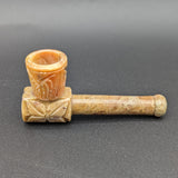 Carved Stone Pipe - 3.5"