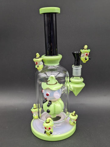 Cheech Glass - 10.5" Whimsical Wizard Water Pipe-Avernic Smoke Shop
