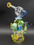 Cheech Glass - 11" Full of Thorn Dab Rig Water Pipe