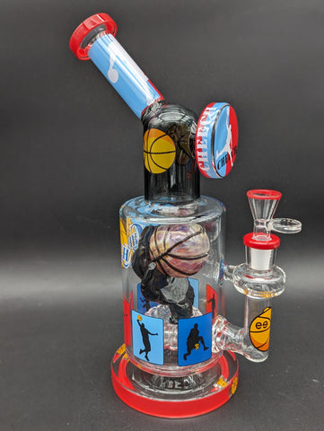 Cheech Glass - 12" Bunked Out Drip Water Pipe-Avernic Smoke Shop