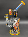 Cheech Glass - 12" Smokey Breakaway Blaze Water Pipe-Avernic Smoke Shop