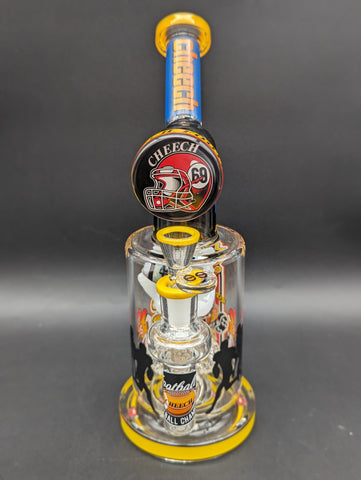 Cheech Glass - 12" Smokey Breakaway Blaze Water Pipe-Avernic Smoke Shop