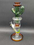Cheech Glass - 12" Spiky Cactus Water Pipe