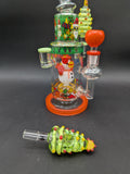 Cheech Glass - 12" XMAS Santas Little Helper Water Pipe