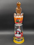 Cheech Glass - 13" Fried Chicken Water Pipe-Avernic Smoke Shop