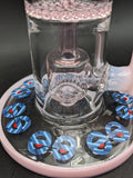 Cheech Glass - 14" Dual Perc Straight Tube