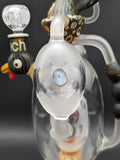 Cheech Glass - 14" Rooster in an Egg Water Pipe