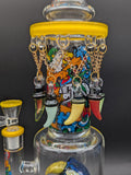 Cheech Glass - 15.5" Angry Parrot Water Pipe-Avernic Smoke Shop