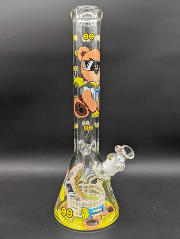 Cheech Glass - 16" Hi-Bear Beaker Water Pipe-Avernic Smoke Shop