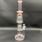 Cheech Glass - 16" Watch Me Stack My Bubbles Water Pipe-Avernic Smoke Shop