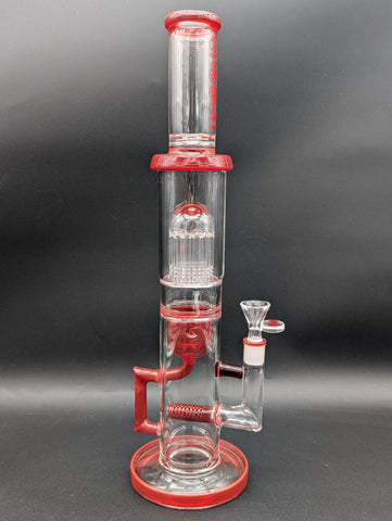 Cheech Glass - 17" Tree Perc Recycler Water Pipe