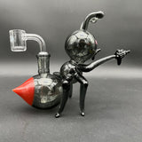 Cheech Glass - 5.7" Evil Ant Plotting Water Pipe-Avernic Smoke Shop