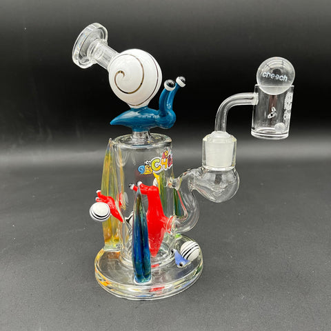 Cheech Glass - 8.5" Snailmate Water Pipe