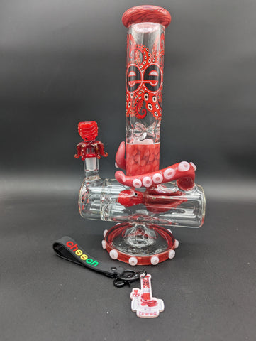 Cheech Glass Inline Octopus Bong